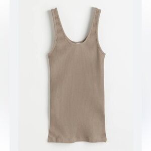 H&M Ribbed Tan Tanktop